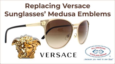 replace versace sunglass lenses|versace sunglasses repair center.